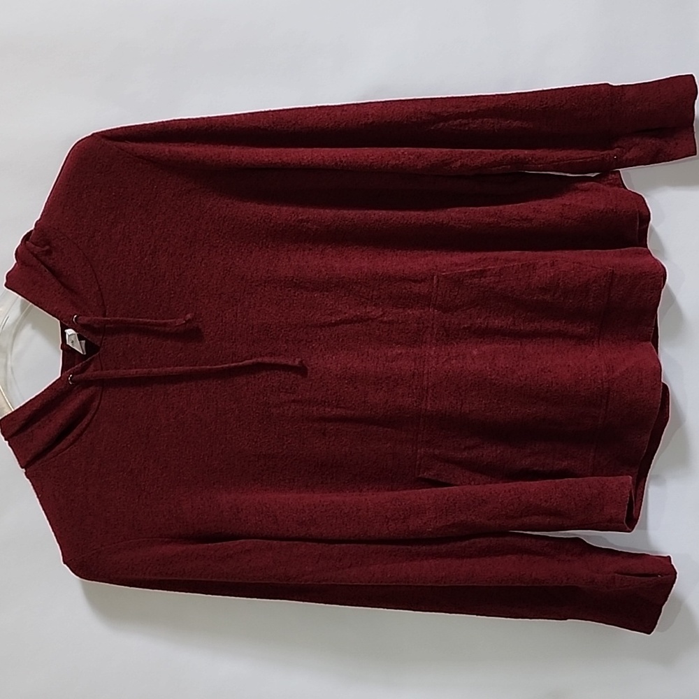 Womens Ideology size XL Sweater Hoodie, burgundy